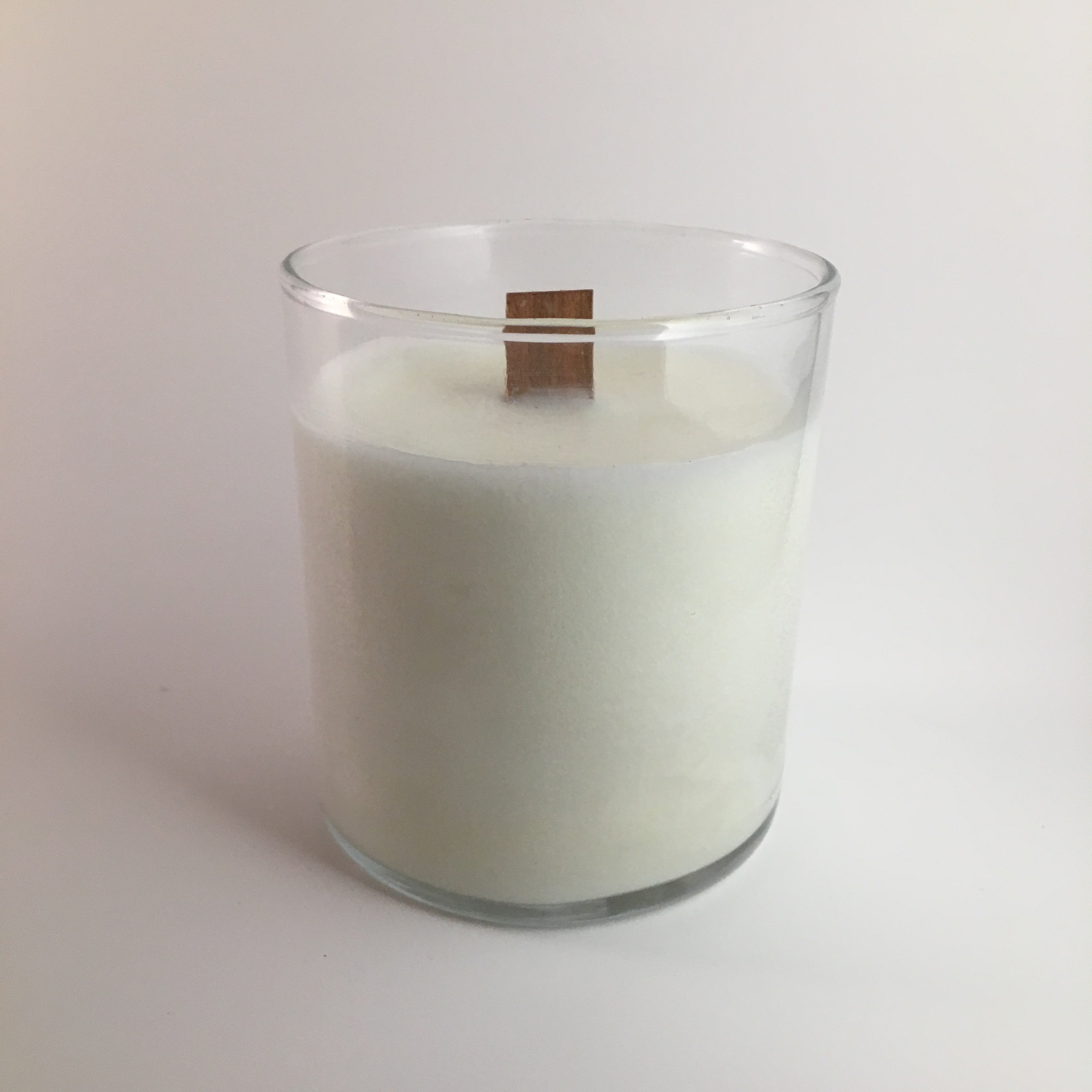 8 oz eco-soy glass candle